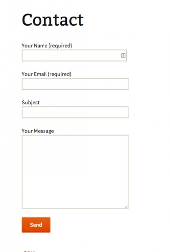 Contact Form 7 Basics Tutorial, how to use it with WordPress